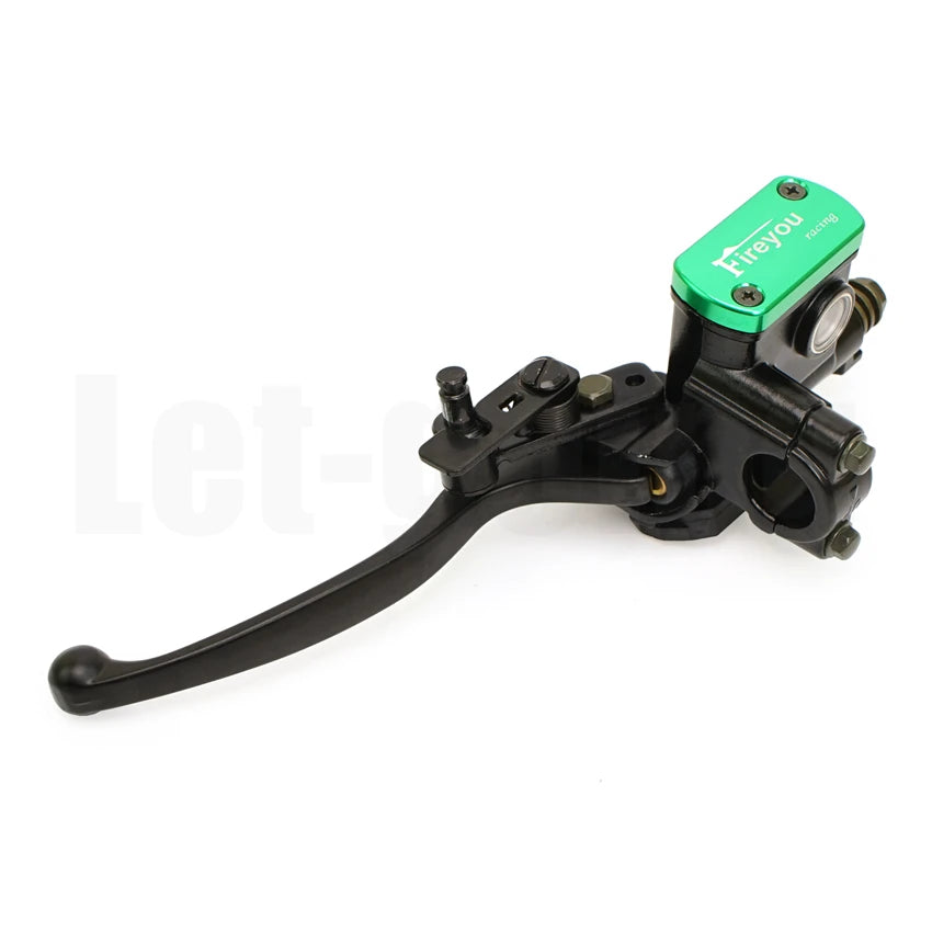 Moto Locking Brake Clutch Lock Master Cylinder Lever Holding for Quad Bike ATV 50Cc 110Cc 150Cc Front Left 7/8" 22Mm Pitbike