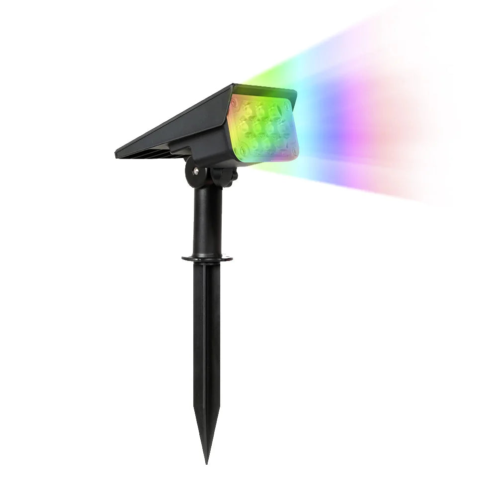 1/2/4PCS Solar Power Light Adjustable Light Temperature Solar Garden Light Outdoor IP65 Solar Lamp Super Bright Solar Spotlight