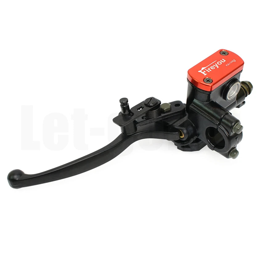 Moto Locking Brake Clutch Lock Master Cylinder Lever Holding for Quad Bike ATV 50Cc 110Cc 150Cc Front Left 7/8" 22Mm Pitbike