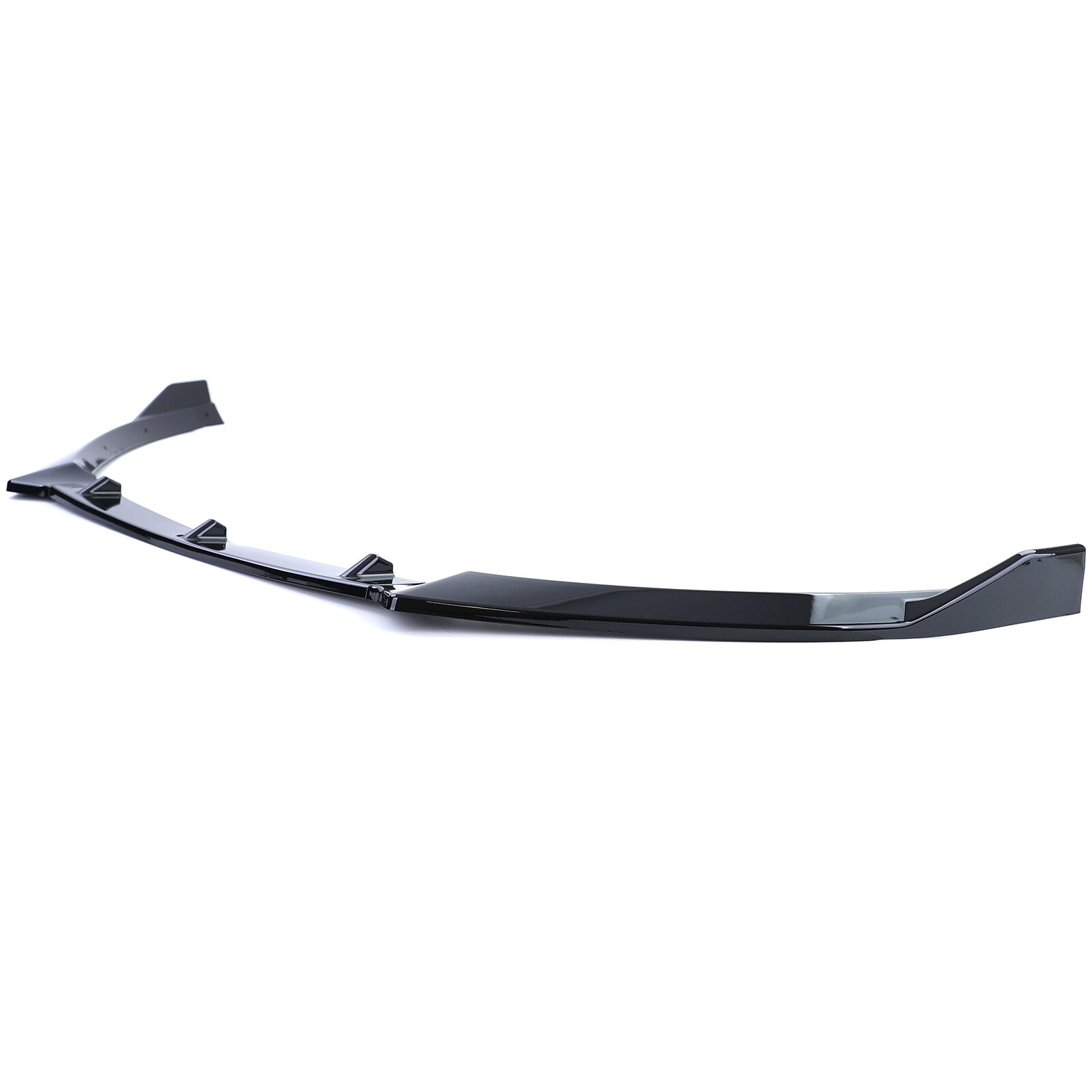 Alerón Delantero Labio Negro Brillo Para VW Golf 6 VI Desde 2008-2012