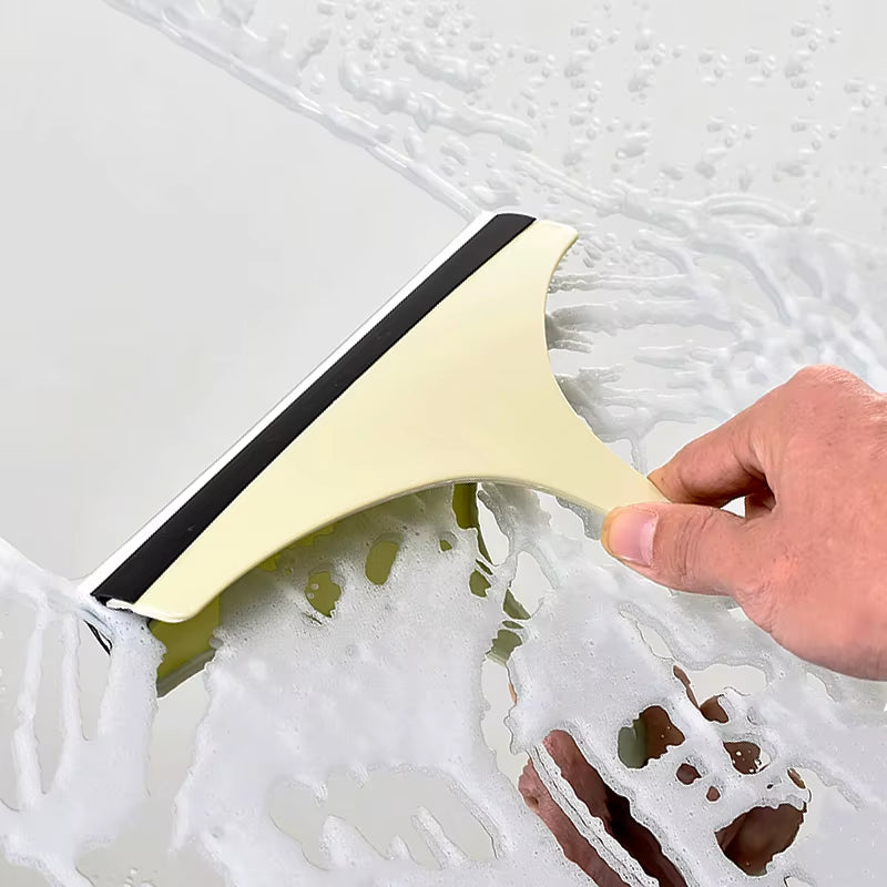 Glass Cleaning Tools Bathroom Mirror Squeegee Car Glass Scraper Cleaning Squeegee Wiper Windshield Silicone Auto Washing Tool