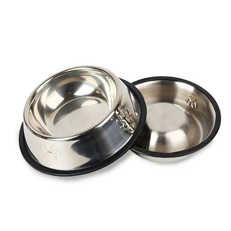 Cuenco de acero inoxidable para perros