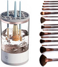 Limpiador De Brochas Limpia Brochas Maquillaje Electrico Limpiador De Brochas De Maquillaje Electrico Limpiador Automático De Brochas De Maquillaje Brochas Limpias Y Refrescantes Sin Esfuerzo