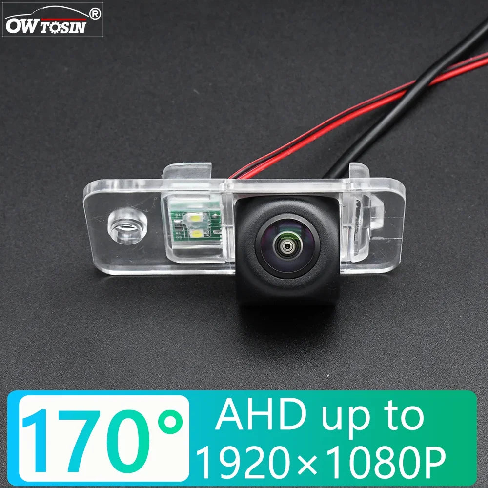 170Degree AHD 1920X1080P Rear View Camera for Audi A3/S3 8P A4/S4 A5/S5 A8/S8 A6 C6 RS6 Q7 2001-2011 Bracket License Plate Light