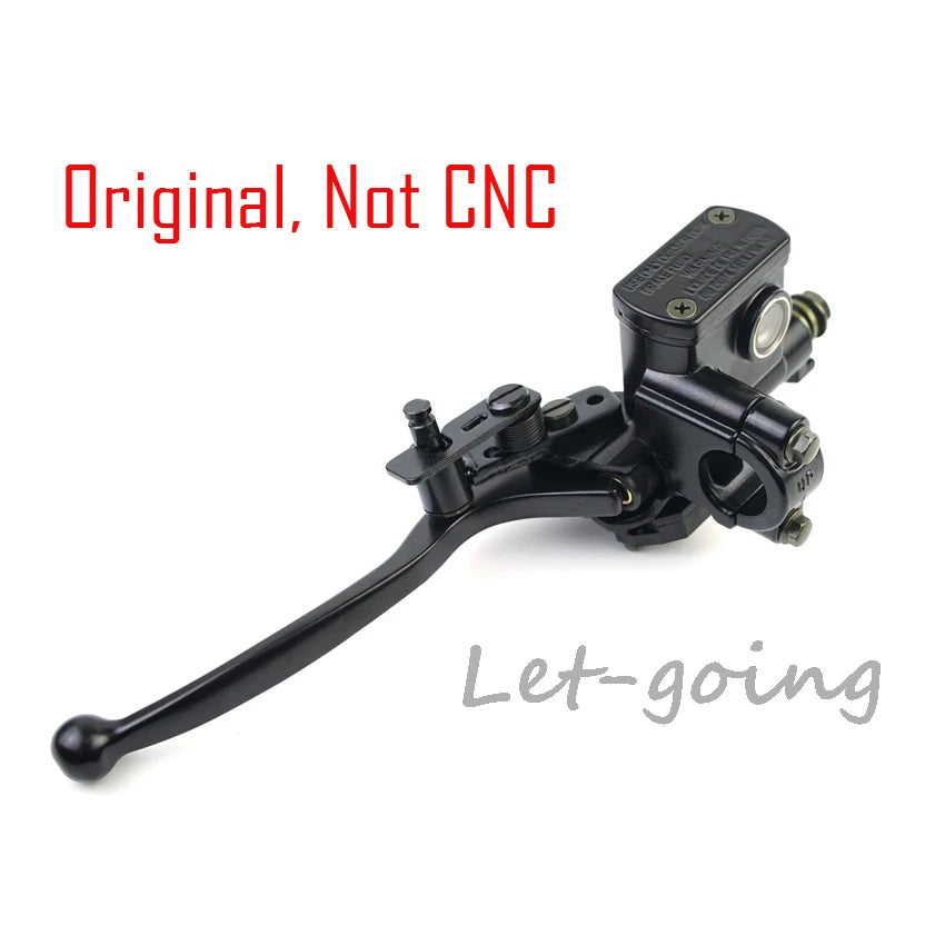 Moto Locking Brake Clutch Lock Master Cylinder Lever Holding for Quad Bike ATV 50Cc 110Cc 150Cc Front Left 7/8" 22Mm Pitbike