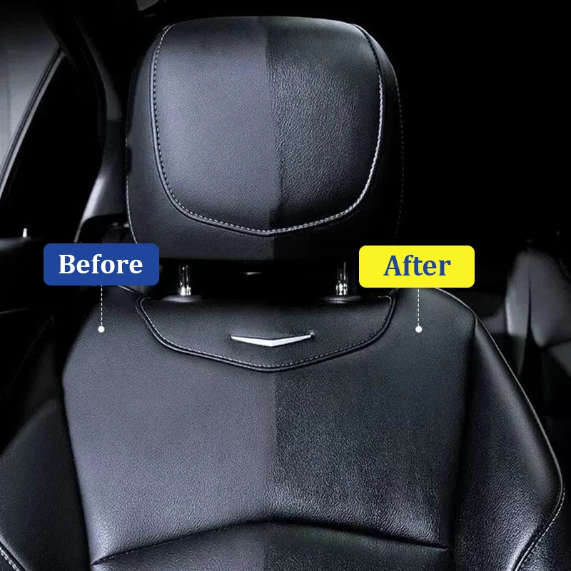 Plastic Restorer Revitalizer Plastic Leather Renovator Longlasting Coating for Car Rubbers Refurbish Clean Gloss Black Shine