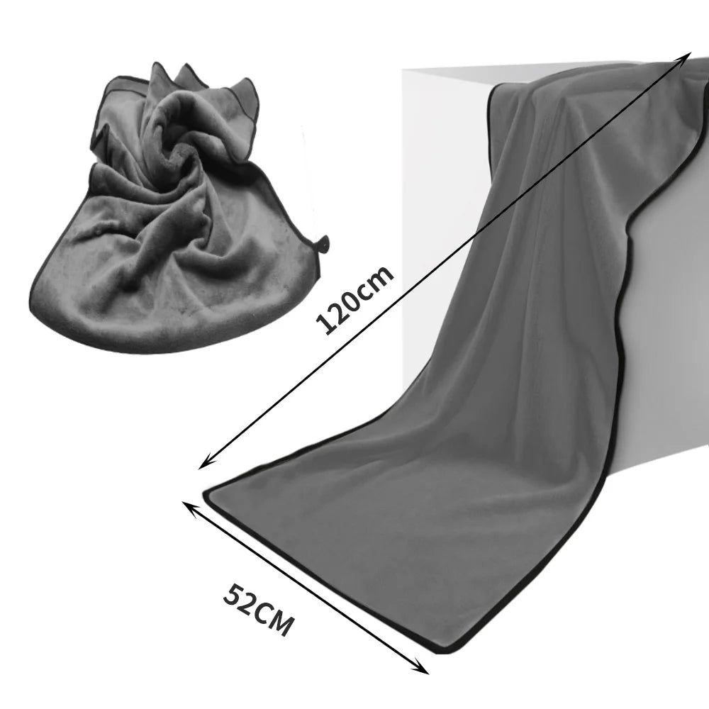 120X52 100X40 75X35Cm Microfiber Car Wash Towel Extra Soft Cloth Fast Drying Auto Detailing Microfiber Rag for Car Cleaning