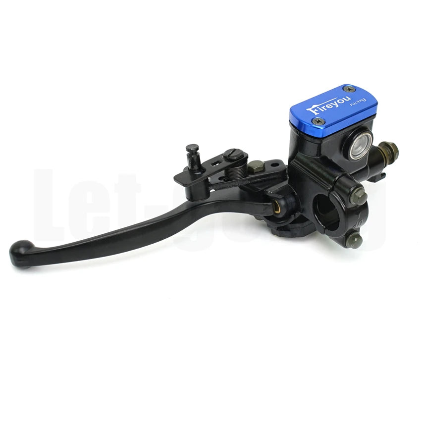 Moto Locking Brake Clutch Lock Master Cylinder Lever Holding for Quad Bike ATV 50Cc 110Cc 150Cc Front Left 7/8" 22Mm Pitbike