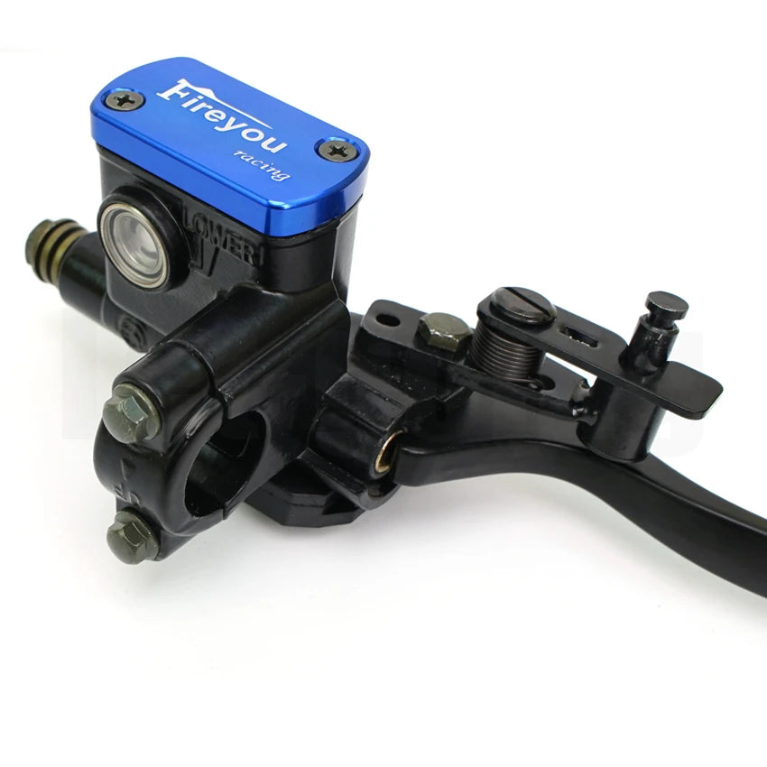 Moto Locking Brake Clutch Lock Master Cylinder Lever Holding for Quad Bike ATV 50Cc 110Cc 150Cc Front Left 7/8" 22Mm Pitbike