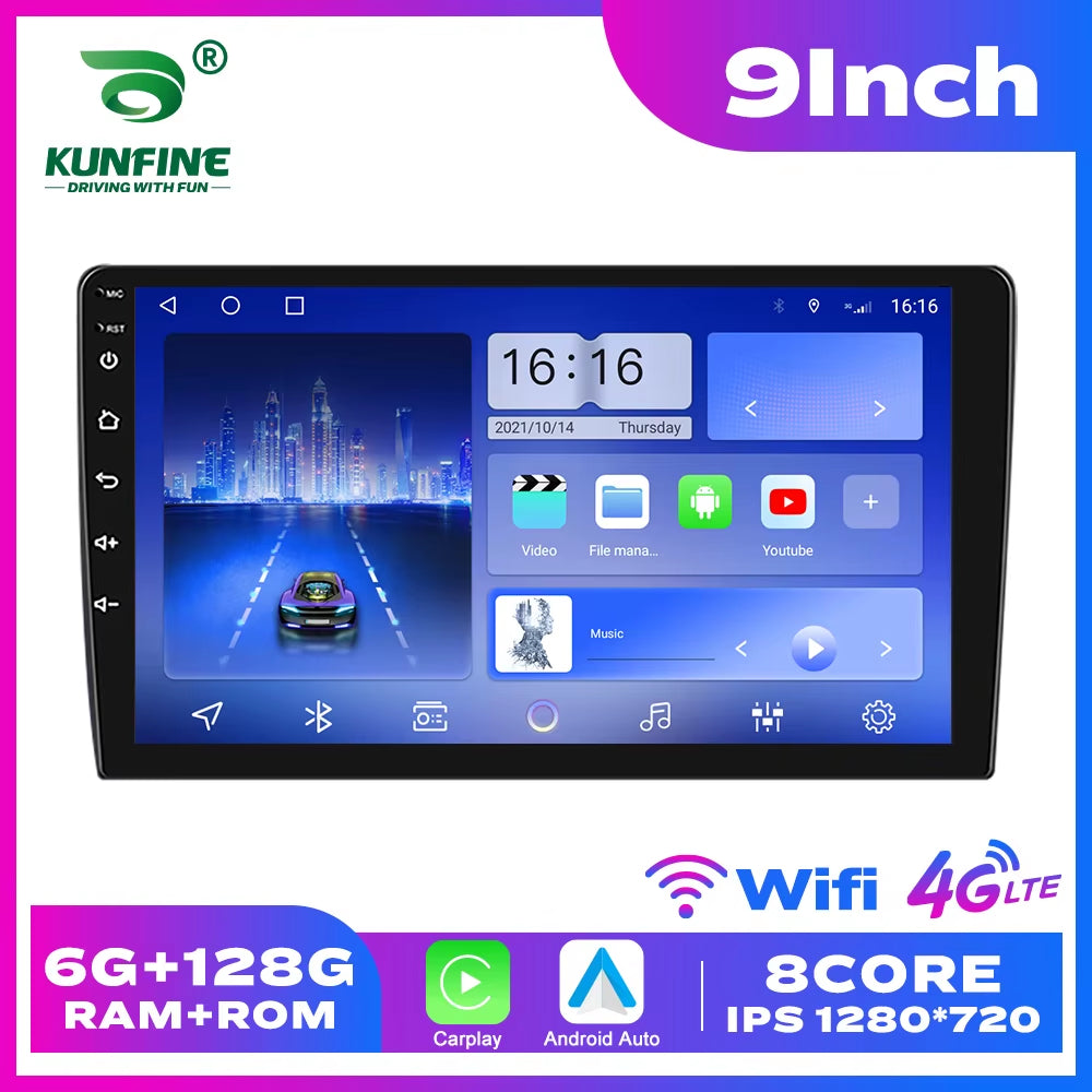 2 Din Car Radio Carplay Android Auto 7 9 10 Inch 4G 64G Universal Multimedia Player DSP AM RDS AHD GPS WIFI Auto Radio