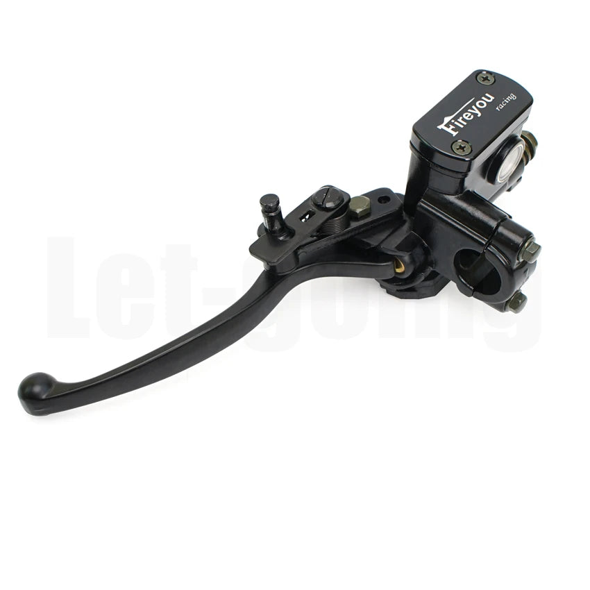 Moto Locking Brake Clutch Lock Master Cylinder Lever Holding for Quad Bike ATV 50Cc 110Cc 150Cc Front Left 7/8" 22Mm Pitbike