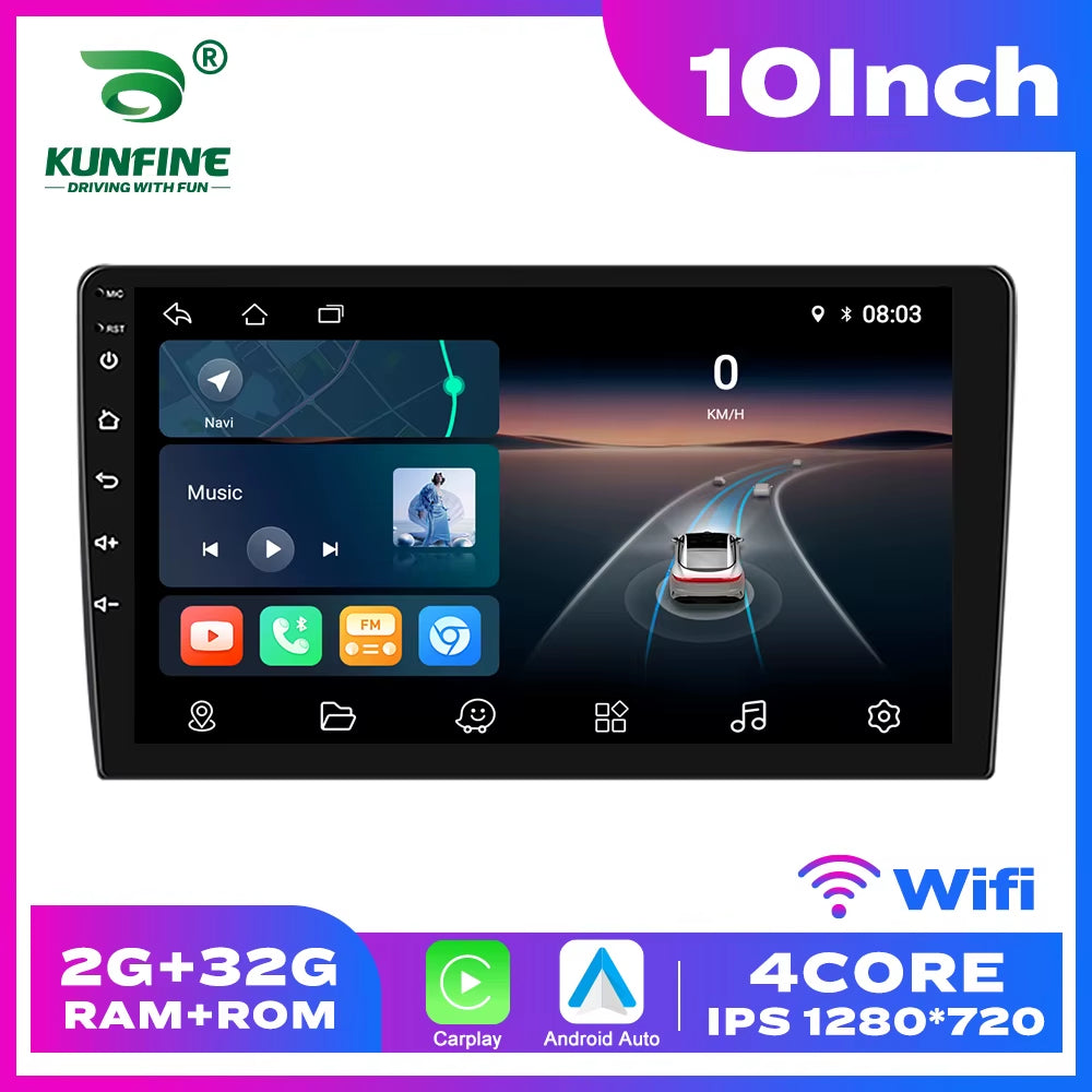 2 Din Car Radio Carplay Android Auto 7 9 10 Inch 4G 64G Universal Multimedia Player DSP AM RDS AHD GPS WIFI Auto Radio
