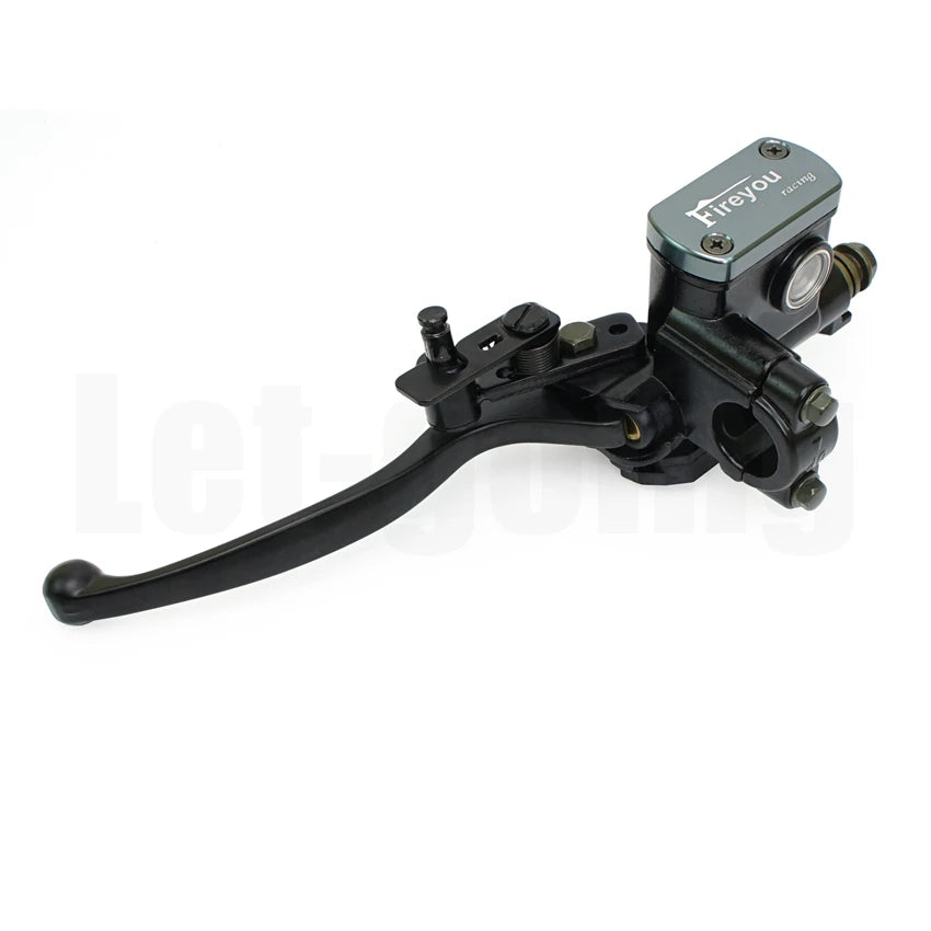 Moto Locking Brake Clutch Lock Master Cylinder Lever Holding for Quad Bike ATV 50Cc 110Cc 150Cc Front Left 7/8" 22Mm Pitbike