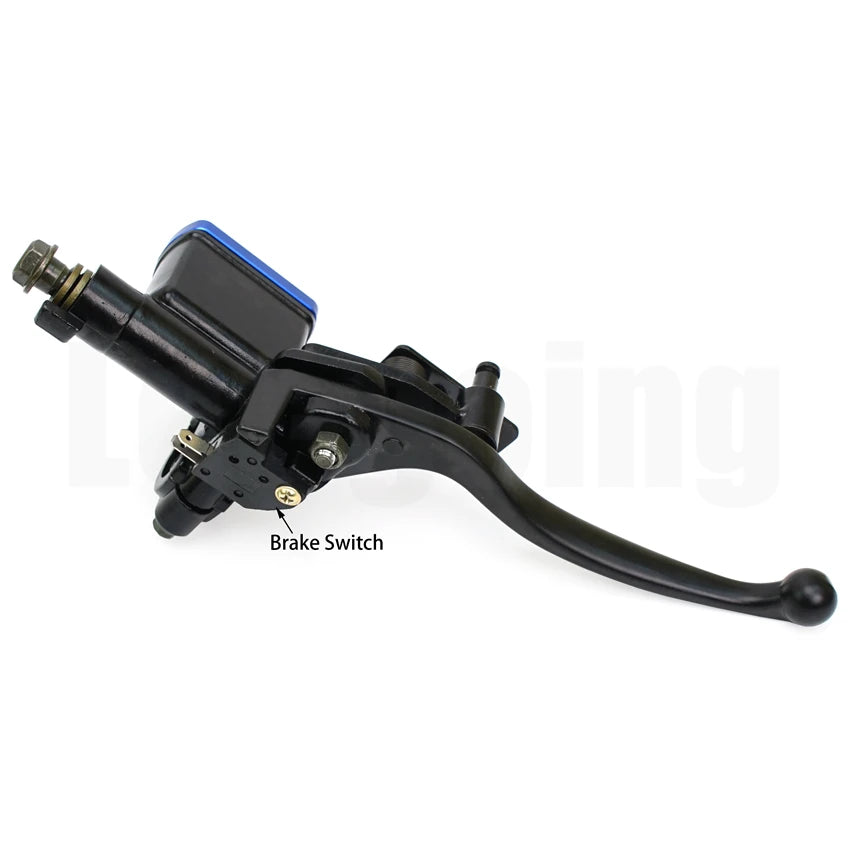 Moto Locking Brake Clutch Lock Master Cylinder Lever Holding for Quad Bike ATV 50Cc 110Cc 150Cc Front Left 7/8" 22Mm Pitbike