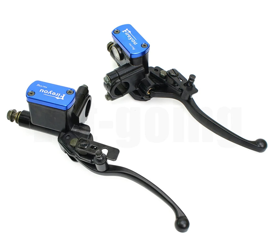 Moto Locking Brake Clutch Lock Master Cylinder Lever Holding for Quad Bike ATV 50Cc 110Cc 150Cc Front Left 7/8" 22Mm Pitbike