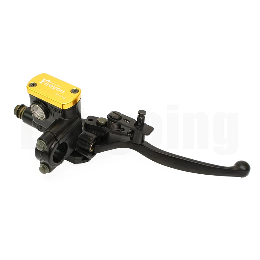 Moto Locking Brake Clutch Lock Master Cylinder Lever Holding for Quad Bike ATV 50Cc 110Cc 150Cc Front Left 7/8" 22Mm Pitbike
