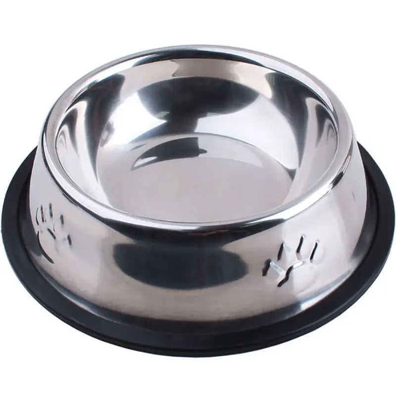 Cuenco de acero inoxidable para perros