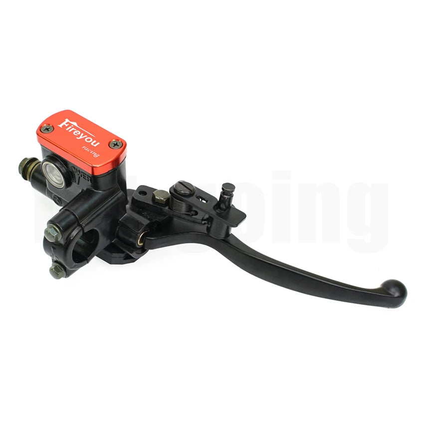 Moto Locking Brake Clutch Lock Master Cylinder Lever Holding for Quad Bike ATV 50Cc 110Cc 150Cc Front Left 7/8" 22Mm Pitbike