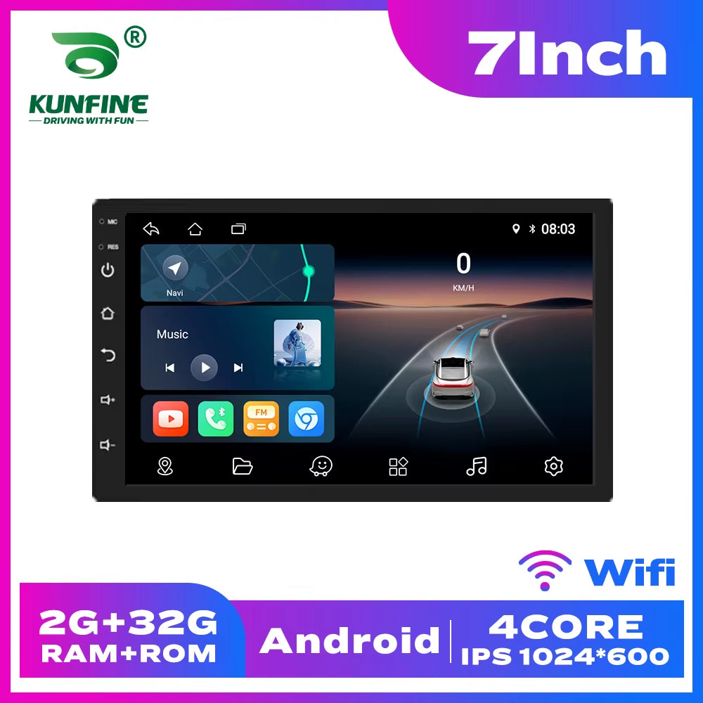 2 Din Car Radio Carplay Android Auto 7 9 10 Inch 4G 64G Universal Multimedia Player DSP AM RDS AHD GPS WIFI Auto Radio