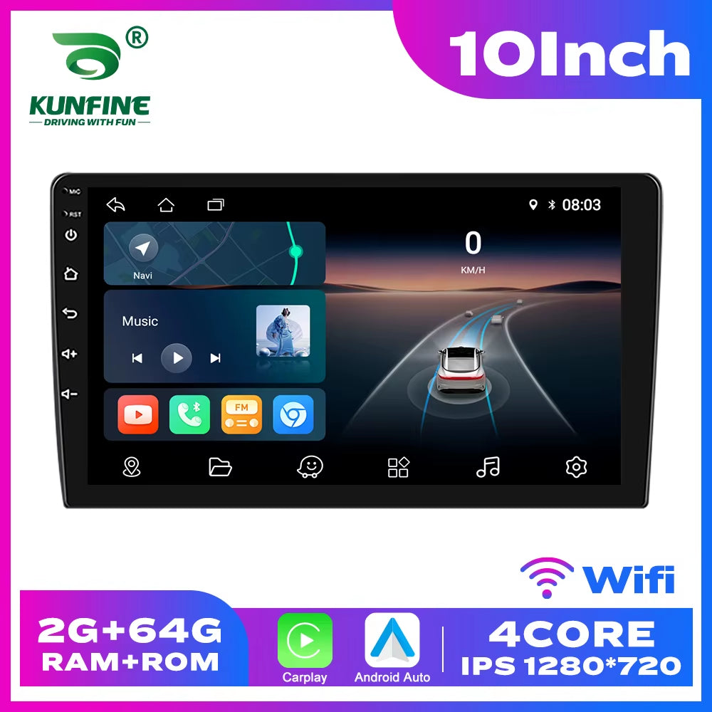 2 Din Car Radio Carplay Android Auto 7 9 10 Inch 4G 64G Universal Multimedia Player DSP AM RDS AHD GPS WIFI Auto Radio